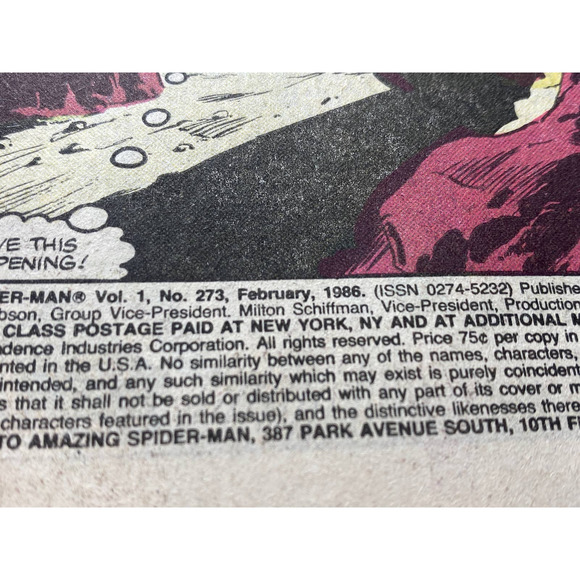 Amazing Spider-Man Battle The Beyonder! Vol 1 Feb 1986 No. 273 Vintage - Picture 9 of 10